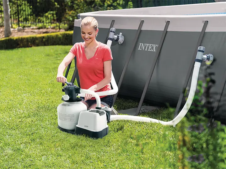 Kum filtrelemeleri Intex